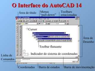Manual de Introdução ao Autocad R14 - Aula 09 - O Interface do Autocad ...