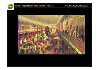 CES-JF | ARQUITETURA E URBANISMO | HAU II | Prof. Msc. Raphael Rodrigues
 