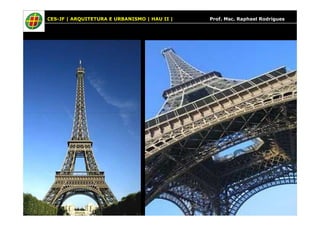 CES-JF | ARQUITETURA E URBANISMO | HAU II | Prof. Msc. Raphael Rodrigues
 