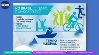 Comunicação Social – Publicidade e Propaganda PRVENMER - Promoção de Vendas e Merchandising Prof. Juliane Cavalcante Vitoriano da Silva
 