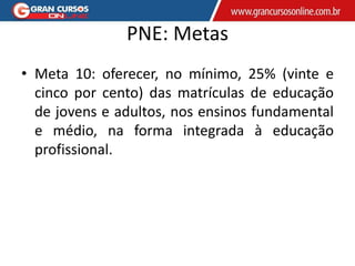 Aula 09 - Plano Nacional de Educação (PNE 2014 - 2024).pdf