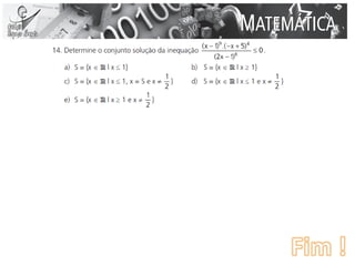 Aulas 09 e 10 - Matemática