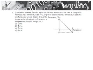 Aulas 09 e 10 - Matemática