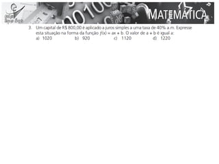 Aulas 09 e 10 - Matemática