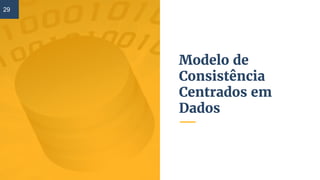 Modelo de
Consistência
Centrados em
Dados
29
 