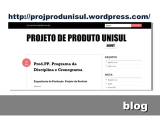 http://projprodunisul.wordpress.com/ blog 