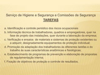 RISCOS “ESPECIAIS”Trabalho Noturno/Em TurnosTrabalho em OdontologiaTrabalho em LaboratórioLixo Hospitalar
