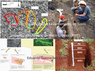 Eduardo Guimarães Couto Universidade Federal de Mato Grosso(UFMT) Solos III- Classificação e Levantamento de Solos Oxisol Ultisol 