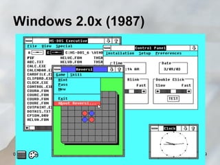 Windows 2.0x (1987)

09/02/14

RTRM - Educador Rodrigo Motta

29

 