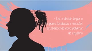 - Ler e decidir largar o cigarro (avaliação e decisão), estabelecendo novo patamar de equilíbrio 
 