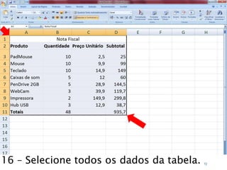 Caminhos
Do
Emprego
16 – Selecione todos os dados da tabela. 72
 