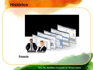 Prof. Me. Hamilton Fernandes de Moraes Junior
46
15
Presente
Histórico
 