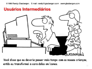 Prof. Me. Hamilton Fernandes de Moraes Junior
46
32
Usuários Intermediários
 