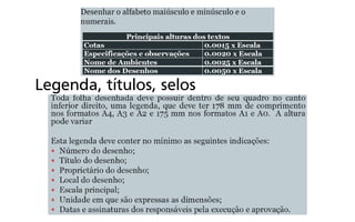 Legenda, títulos, selos
 