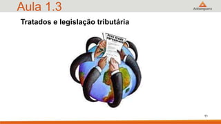 Aula 1.3
Tratados e legislação tributária
11
 