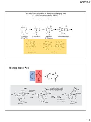 10/09/2018
18
Rearranjo de Diels-Alder
 