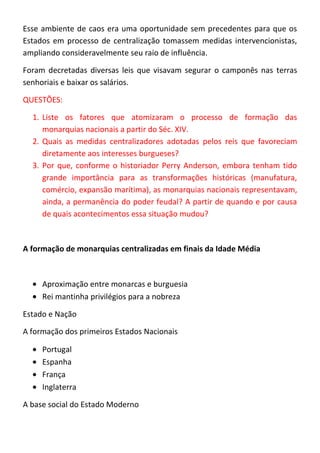 Aula 1   1º ano - historia