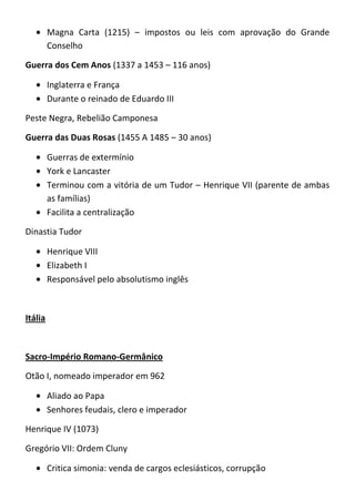 Aula 1   1º ano - historia