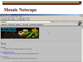 Mosaic Netscape 