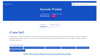 Fonte: https://www.catho.com.br/profissoes/gerente-predial/
 