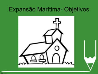 Expansão Marítima- Objetivos