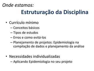 Aula 1 apresentação da disciplina e conceitos básicos | PPTX