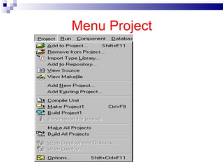 Menu Project 