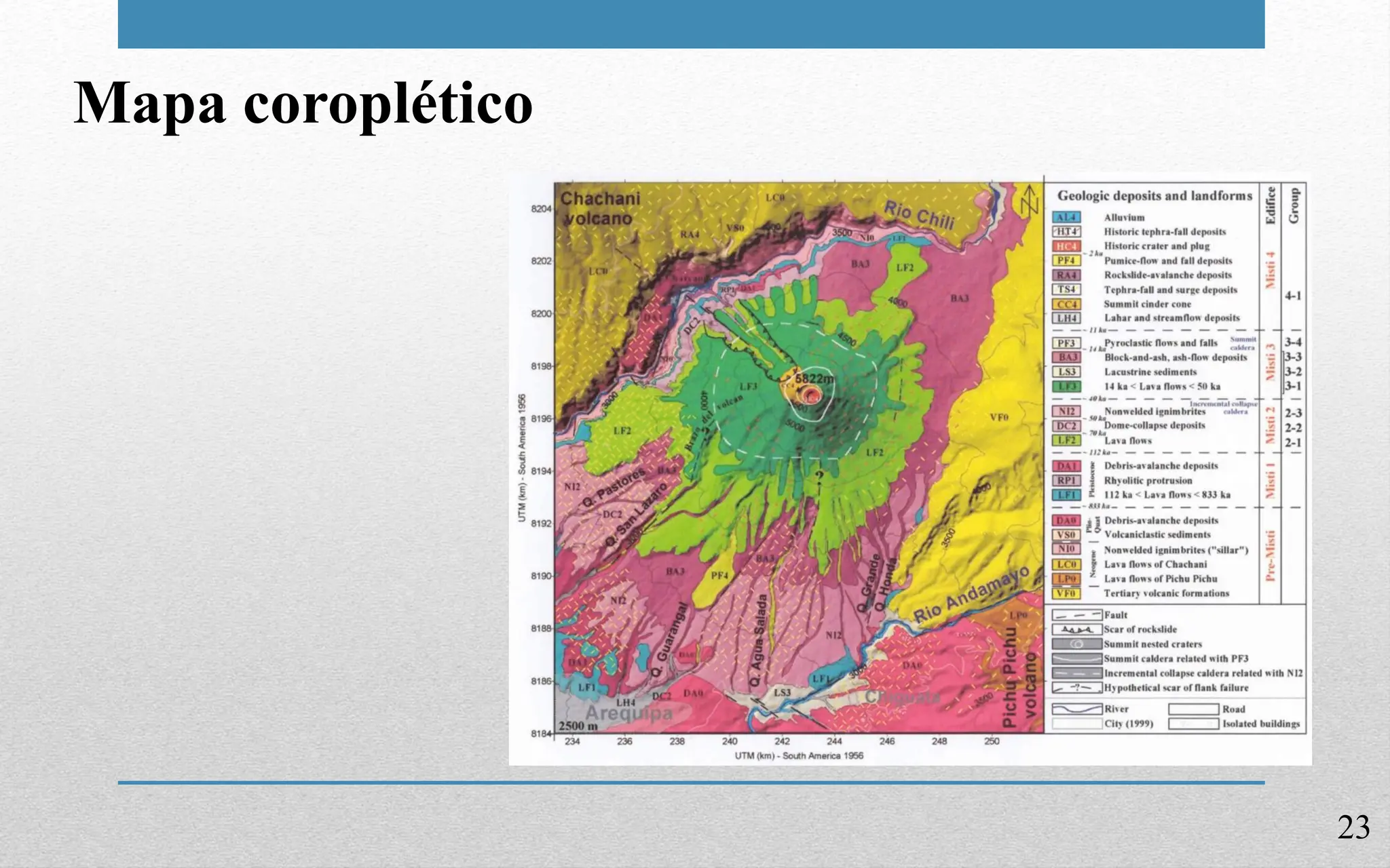 23
Mapa coroplético
 