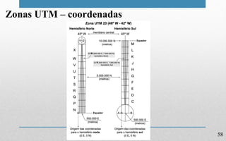58
Zonas UTM – coordenadas
 