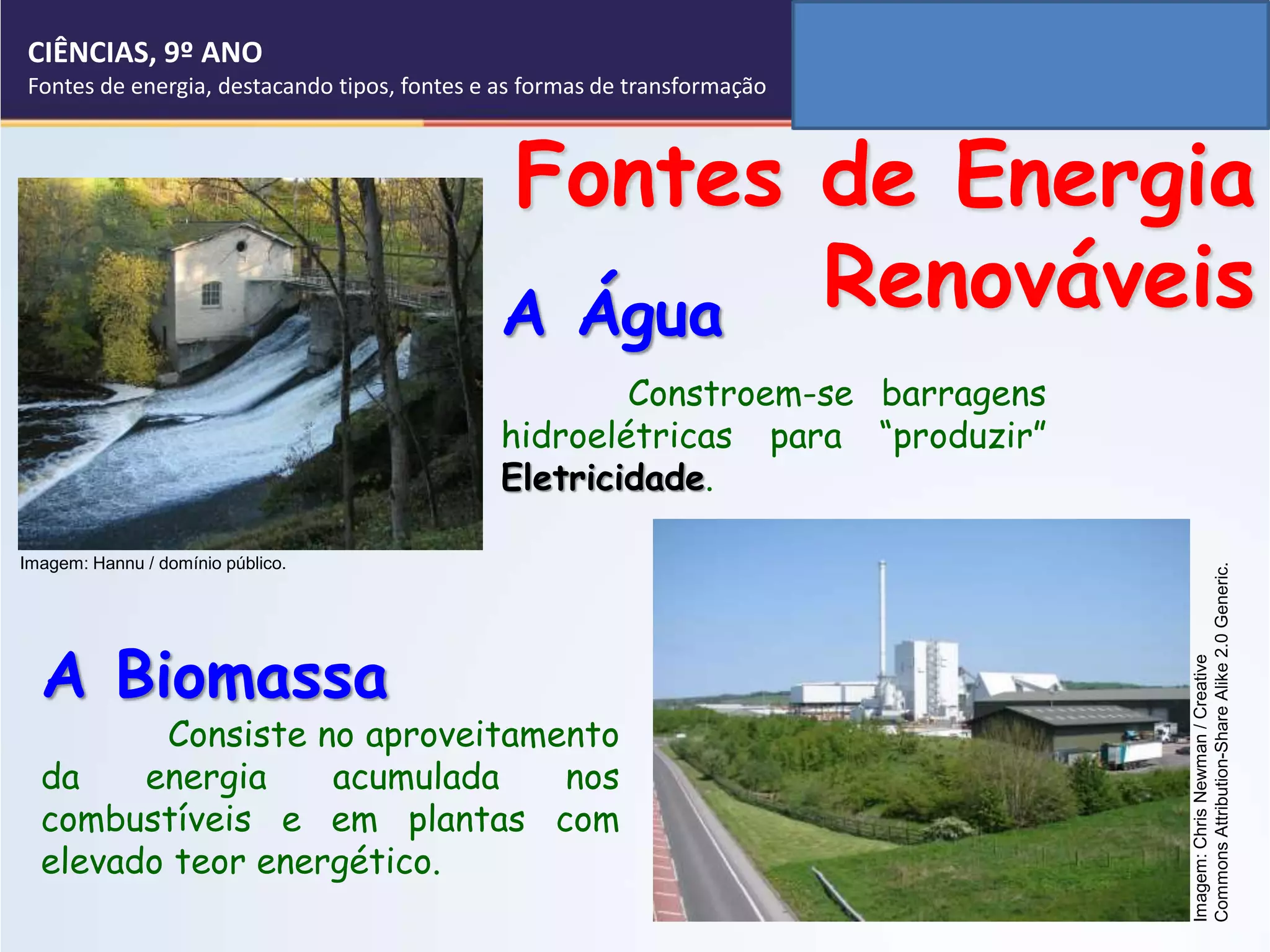 Aula 1 - Fontes de energia, destacando tipos, fontes e as formas de ...