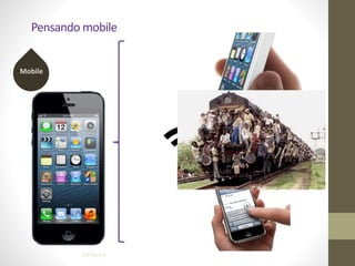 Pensando	
  mobile
!2804/04/14
Mobile
 