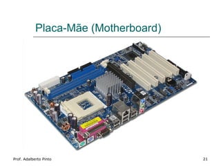 Placa-Mãe (Motherboard)




Prof. Adalberto Pinto                 21
 