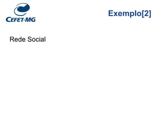 Exemplo[2]
Rede Social
 