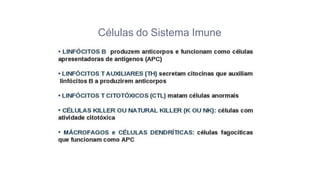 Células do Sistema Imune
 