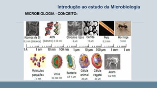 Introdução ao estudo da Microbiologia
MICROBIOLOGIA - CONCEITO:
 