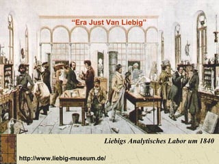 “Era Just Van Liebig”




                           Liebigs Analytisches Labor um 1840

http://www.liebig-museum.de/
 