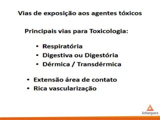 Toxicologia aula 01 - Toxicologia Ambiental - Studocu