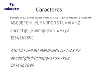 Caracteres
 