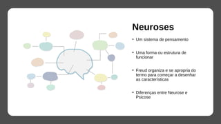 Neuroses e seus tipos, como identificar. | PDF