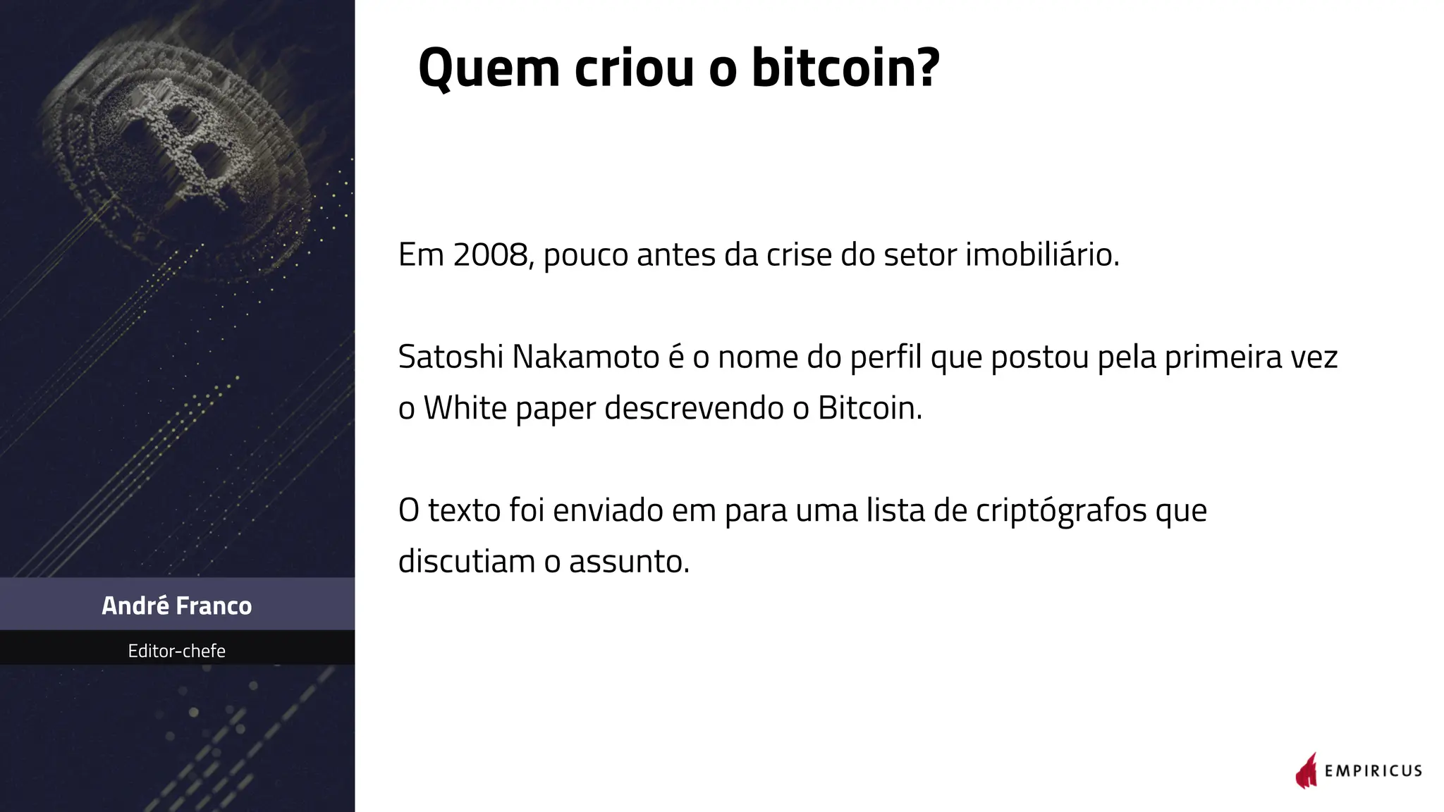 Aula1- O que bitcoin e como surgiu para iniciantespdf | PDF