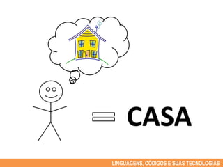 CASA
LINGUAGENS, CÓDIGOS EESUAS TECNOLOGIAS
 LINGUAGENS, CÓDIGOS E SUAS TECNOLOGIAS
 LINGUAGENS, CÓDIGOS SUAS TECNOLOGIAS
 