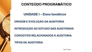 Aula 1 - 0. Origem e evolução da Auditoria
