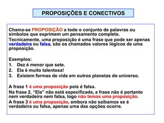 Aula1 proposicoes e conectivos (1) Slide 5