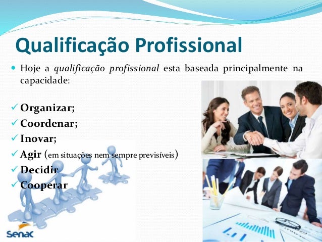 QUALIFICAÇÃO PROFISSIONAL, DESENVOLVIDA POR GLEICIANE VASCONCELOS