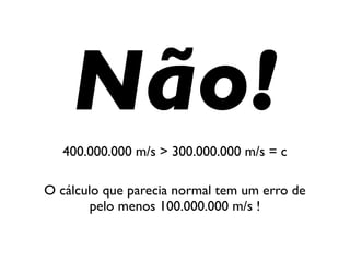 Aula 1 Relatividade 2008