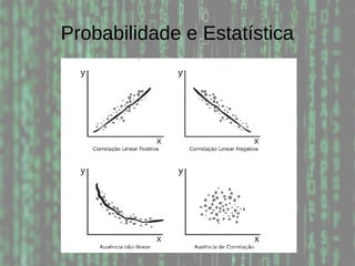 Probabilidade e Estatística
 