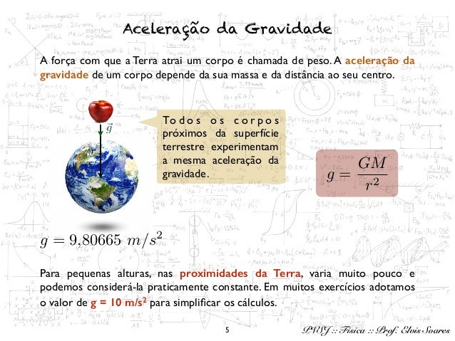 Aula 10 - Gravidade - Física - PVSJ - Prof Elvis
