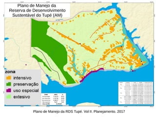 Plano de Manejo da
Reserva de Desenvolvimento
Sustentável do Tupé (AM)
Plano de Manejo da RDS Tupé. Vol II. Planejamento. 2017
 