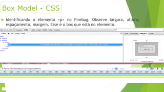 Aula 10 e 11. box model | PPTX