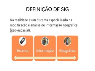 DEFINIÇÃO DE SIG
 